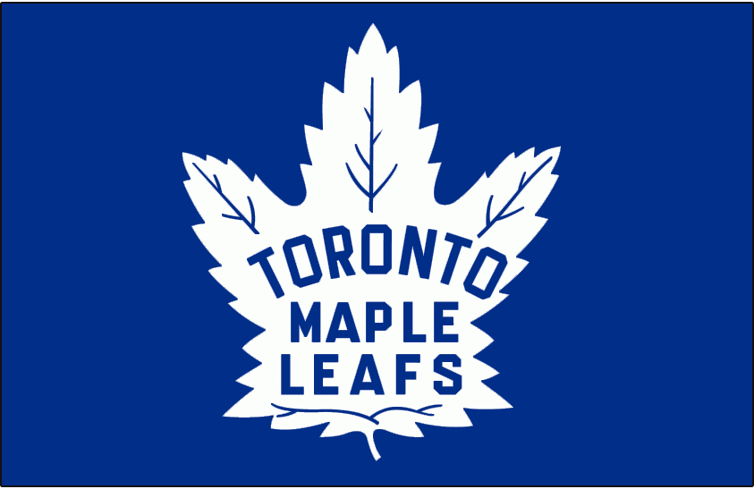 Toronto Maple Leafs 1938 39-1944 45 Jersey Logo iron on paper